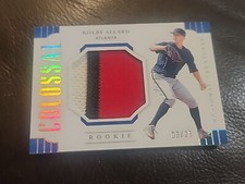 2019 National Treasures Colossal Materials Holo Gold /25 Kolby Allard Rookie RC