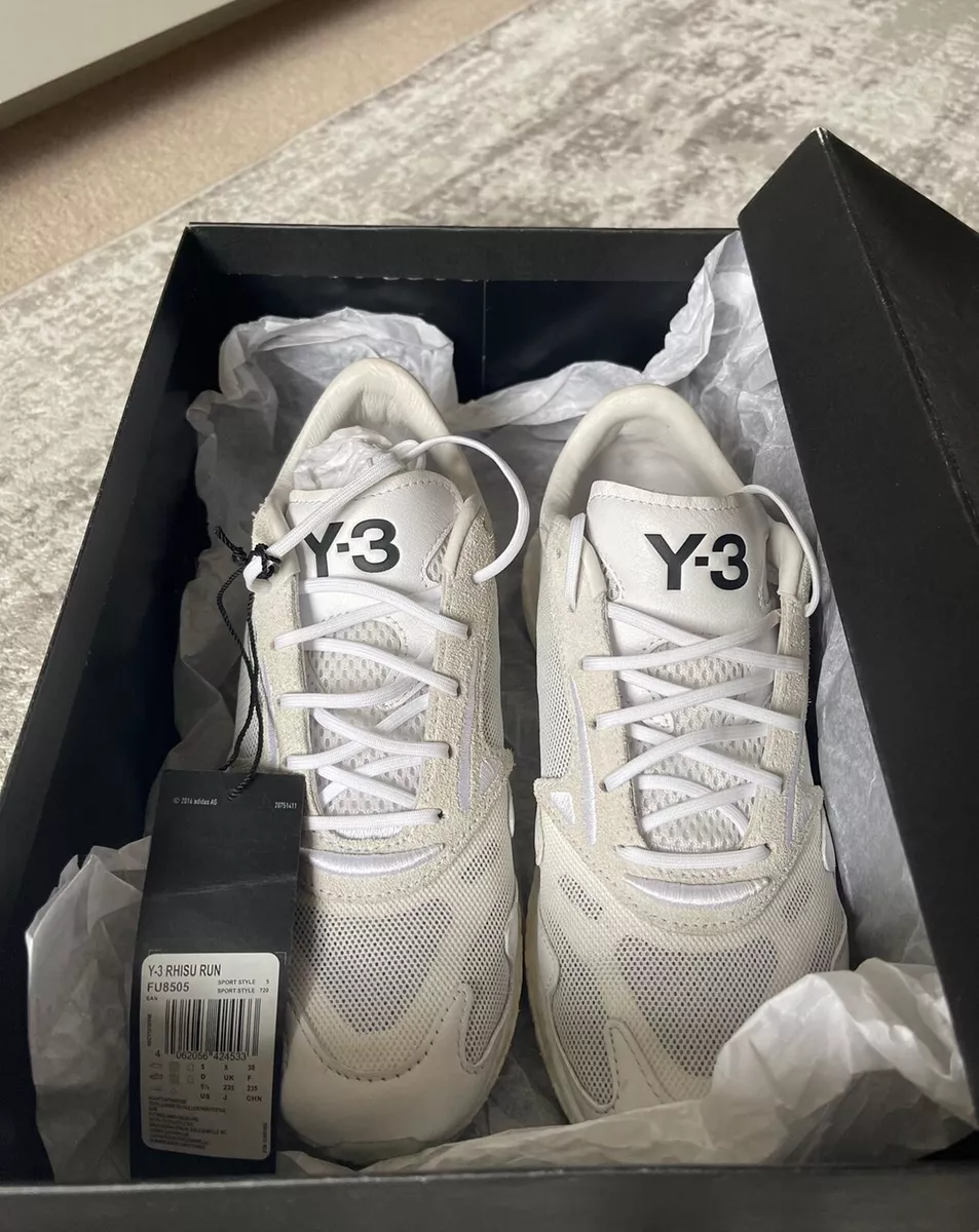 Y3 2024 white trainers