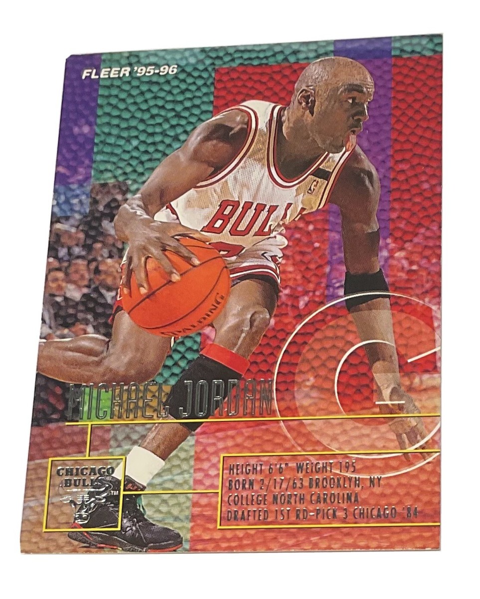 1995-96 Michael Jordan Fleer NBA Basketball No. 22 Card | eBay