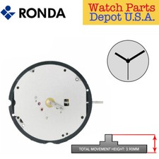 Genuine Ronda 713 Quartz Watch Movement, 3 Hands Swiss Parts