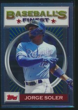 2020 Topps Baseball's Finest Flashbacks #23 Jorge Soler Kansas City Royals