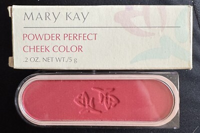 Mary Kay Powder Perfect Cheek Color 0.2 oz NIB Vintage True Red 6216 Blush NEW
