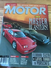 Motor Car magazine MARCH 1993 306 968 UNO FAIRLANE STATESMAN RANGE SAHARA 320CE