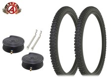 ALTA BICYCLE Wire Bead DURABLE 26 x 2.10 Rough KNOBBY RUGGED GRIP Tires 6pc SET.