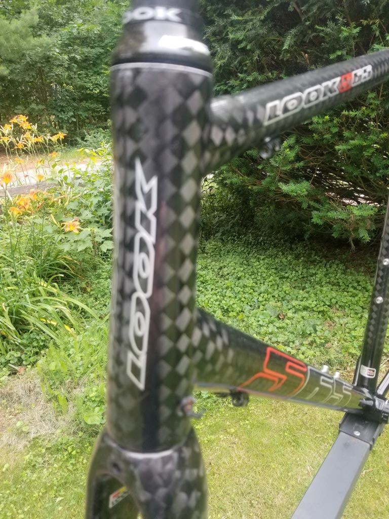 Look 565 Carbon Frameset, XL | eBay Look 565 Carbon Frameset, XL | eBay