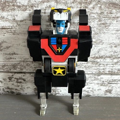 VTG 1984 Voltron Black Lion Figure World Events Productions Damaged Parts/Repair