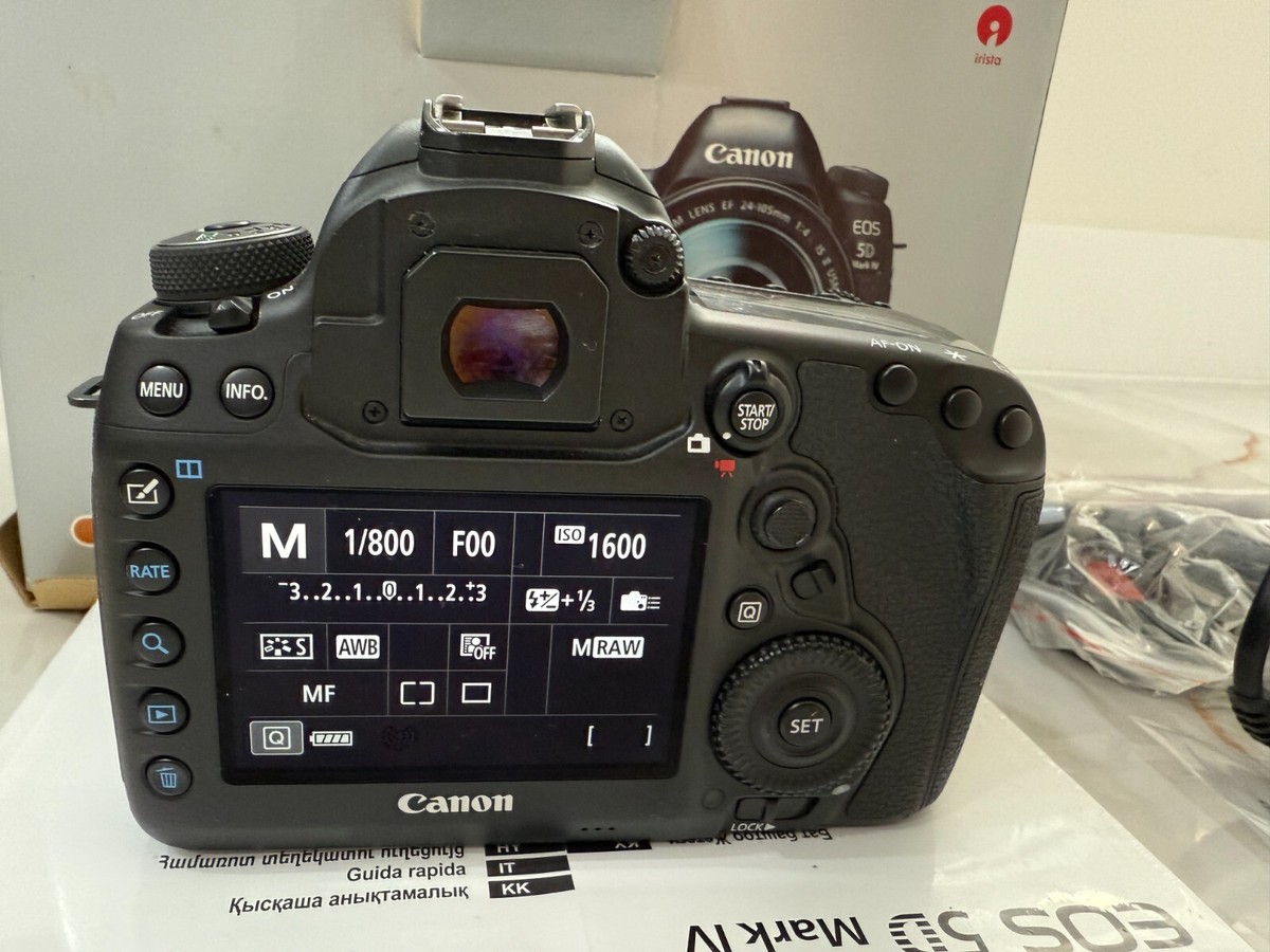 Canon eos 5d mark iv ef24-105 f4 l is ii usm kit | eBay