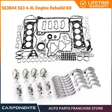 Engine Overhaul Pistons Bearings Seals Kit For BMW X5 X6 M E70 E71 4.4T S63B44A