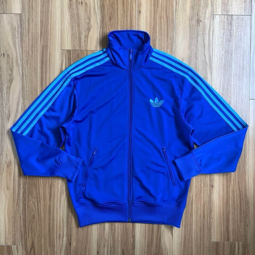 adidas】L Adidas Blue Firebird Track Jacket Jersey | eBay