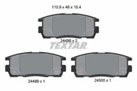 Textar 2449801 Textar Bremsbelagsatz, Scheibenbremse FüR Chevrolet Opel