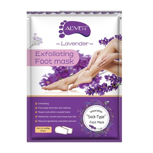 Smooth Socks Foot Exfoliating Peel Mask Baby Soft Feet Hard Dead Skin Remove Spa - Picture 2 of 12