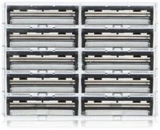 50 Personna Pivot Plus Blades for both  Trac II & Atra Razors Made in US