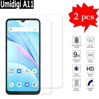 2PCS For UMIDIGI A11 A11S A11 Pro Max Tempered Glass Film Cover Screen Protector