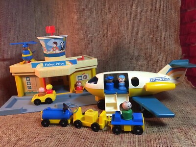 Family Airport Playset Fisher Price Airport 1972 Airport 1972