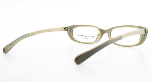 MIKLI par MIKLI Brille Mod. 6771 Col. 2497 Olive Messing Damen Gestell Flach - Picture 5 of 10