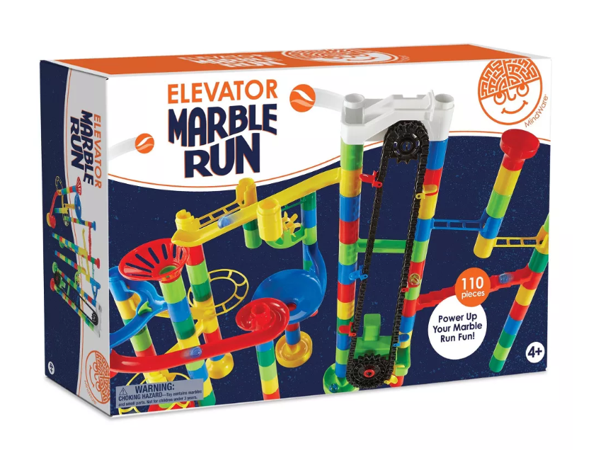 Mindware Elevator Marble Run Physic Problem Solving 3 Dimensional
