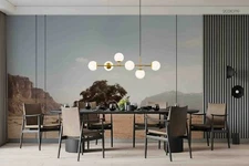 3D Deaert Tree Wallpaper Wall Mural Removable Self-adhesive Sticker2003