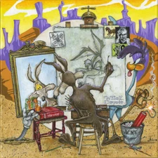 Warner Brothers-Limited Edition Canvas Signed Dan Bowden-Me,Myself and A-i-e-e