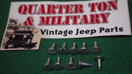 Seat Upholstery Screws Reproductions Fit jeep Willys MB GPW M38 M38A1 CJ2A - Picture 2 of 2