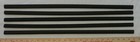3/4" Inch 2' Long 10 Pieces Black Heat Shrink Tube Sleeving Wire Wrap 2:1 Ratio