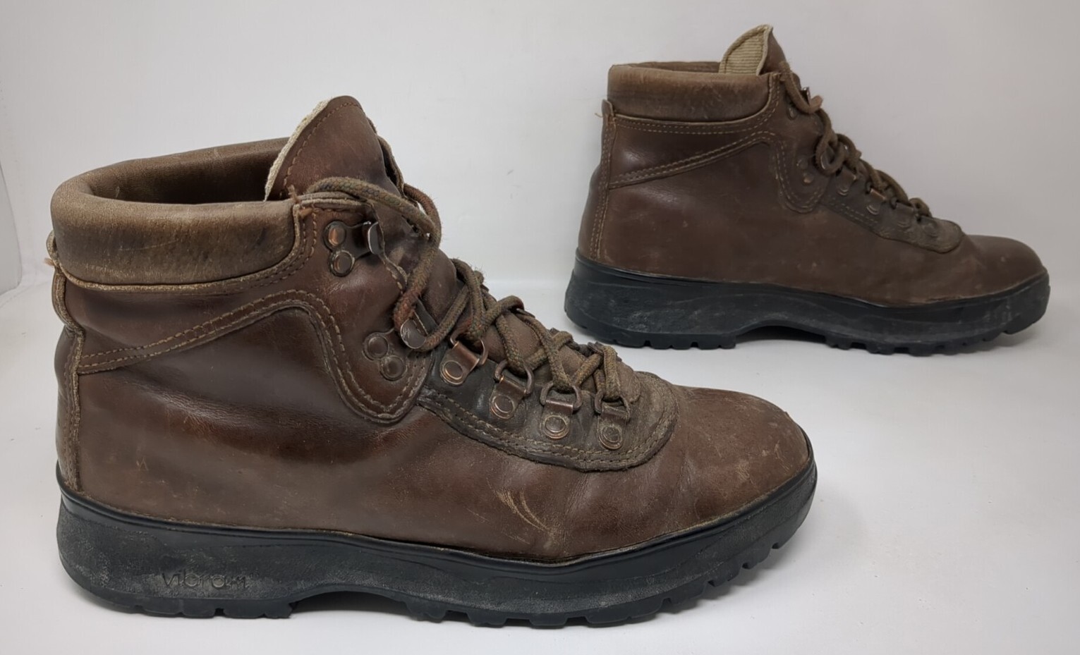 Danner Vintage USA Made Womens Mountain Leather Hiking Boots Size 10M 34900-image