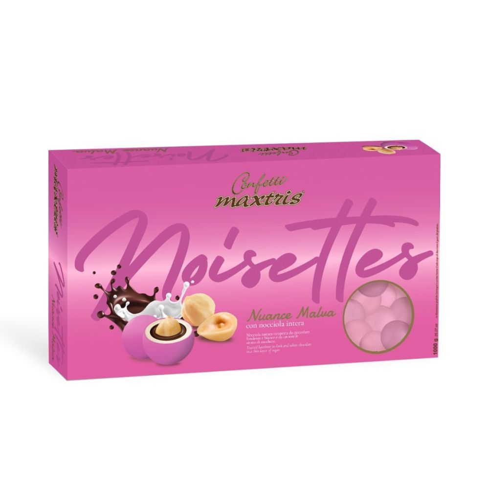 Confetti MAXTRIS Tondi  LES NOISETTES NUANCE MALVA 1 Kg 1AH7
