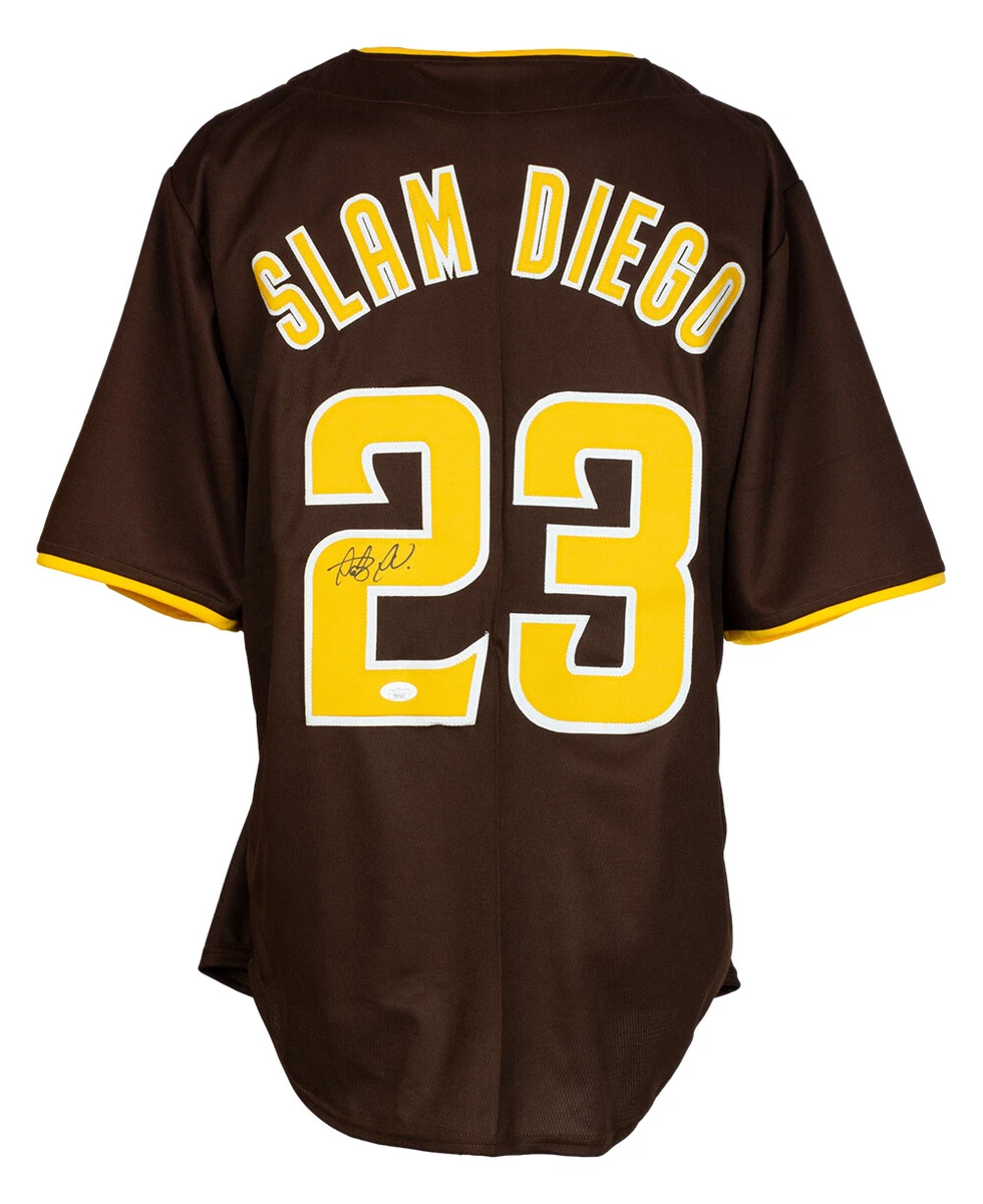 Fernando Tatis Jr. Signed Custom Brown Slam Diego Baseball Jersey