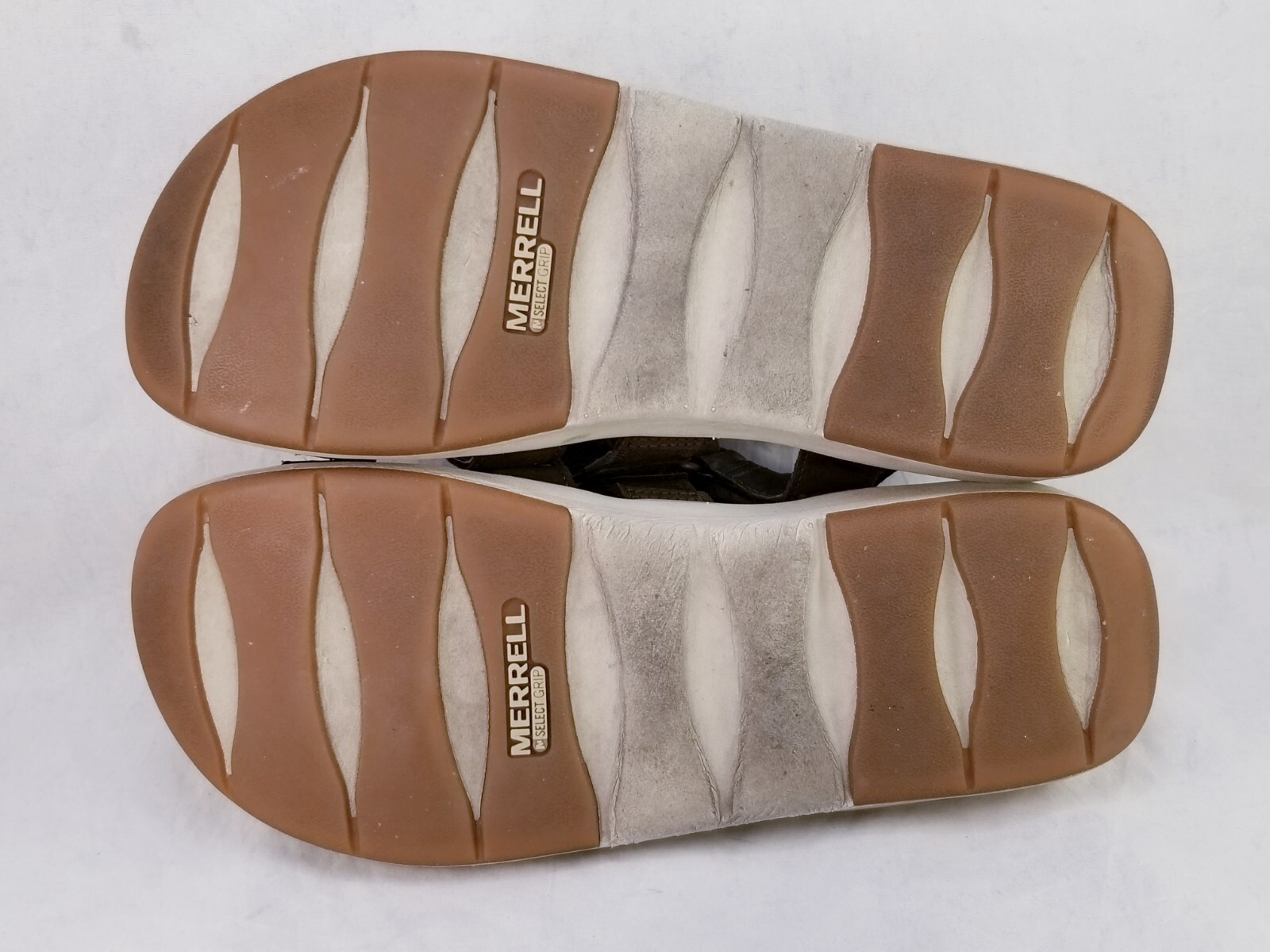 MERRELL BRACKEN SANDALI DONNA PELLE MARRONE MISURA 6 37 USATI IN OTTIME CONDIZIONI