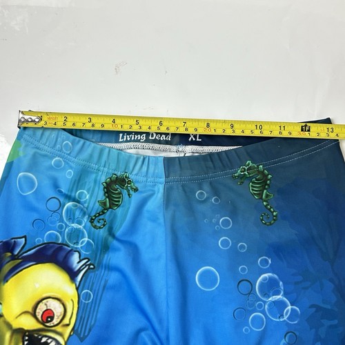 Disney Little MERMAID ZOMBIE Living Dead Clothing Leggings Sz XL horror rare - Picture 9 of 9