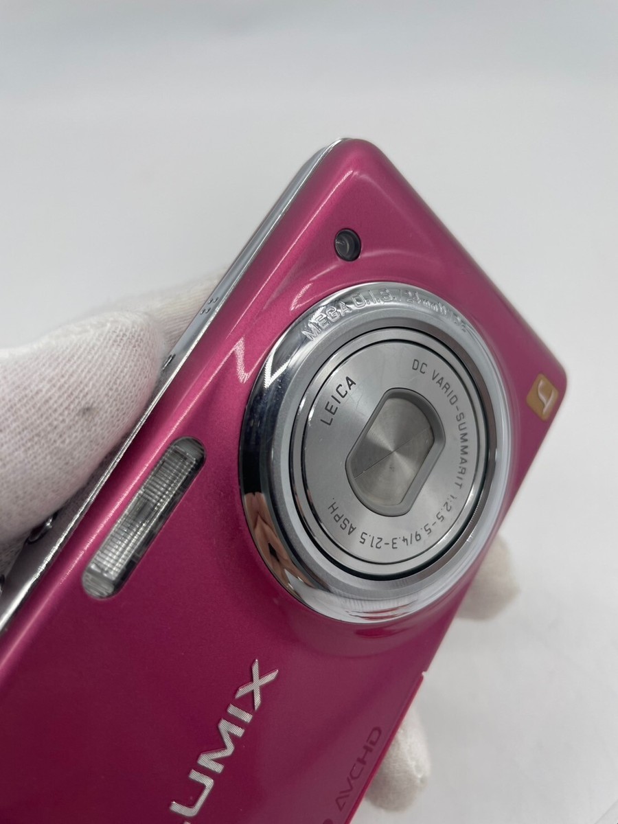 LUMIX DMC-FX77 ピンク Panasonic Lumix DMC-FX77 Pink 12.1MP Compact Digital Camera