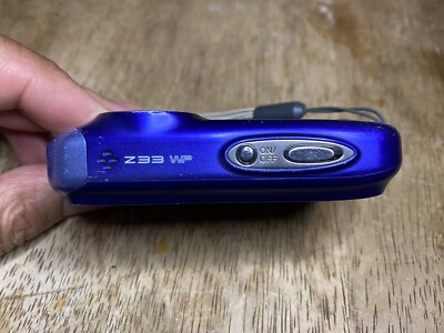 Fujifilm FinePix Z33WP Digital Camera Blue Purple Waterproof