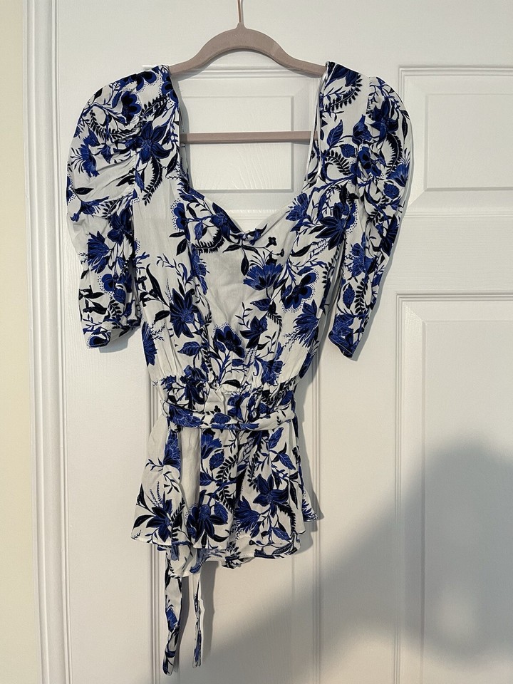 Size 12 Ladies River Island Top eBay