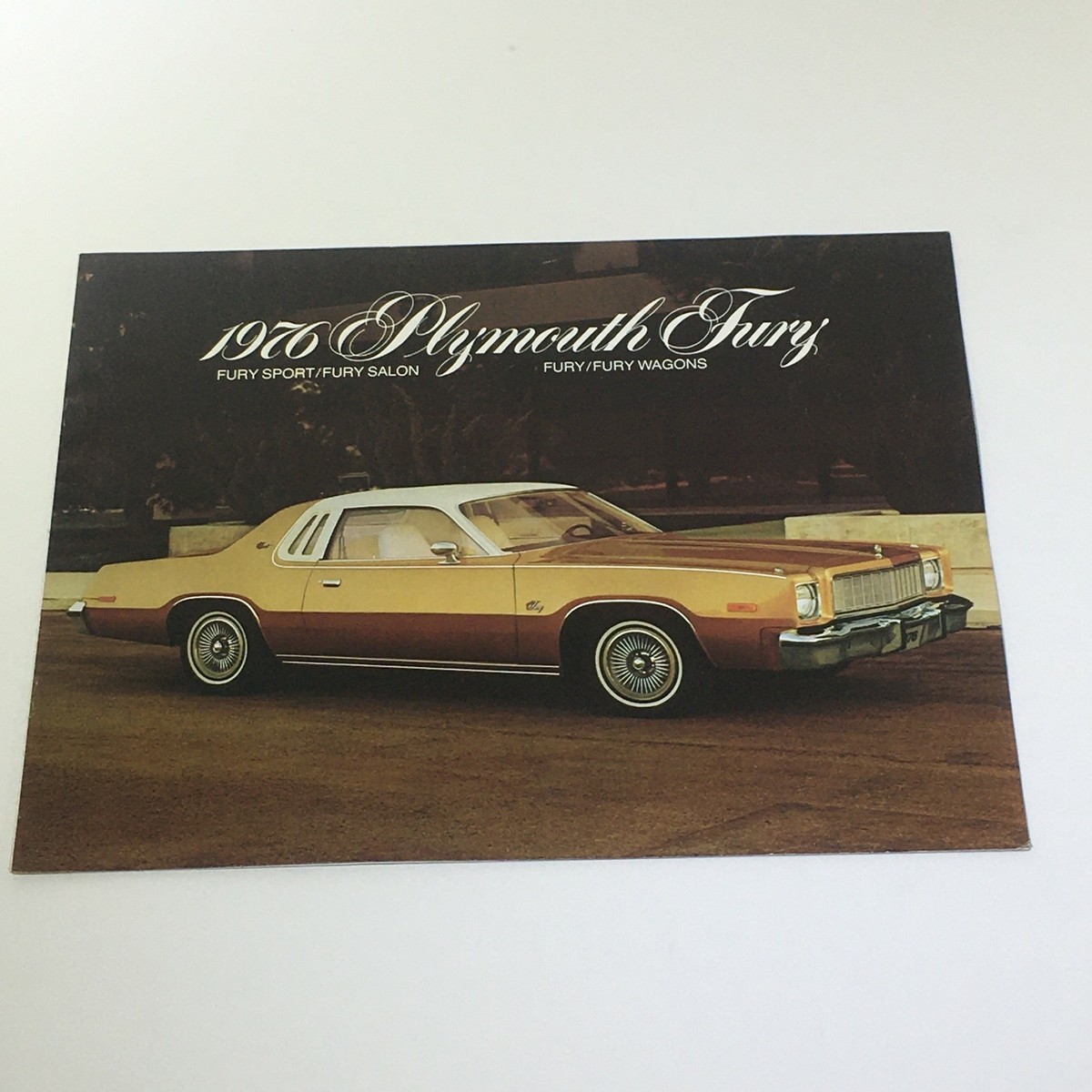 Vintage 1976 Plymouth Fury Fury Sport/Salon/Wagons 225-Cyl 318 V-8