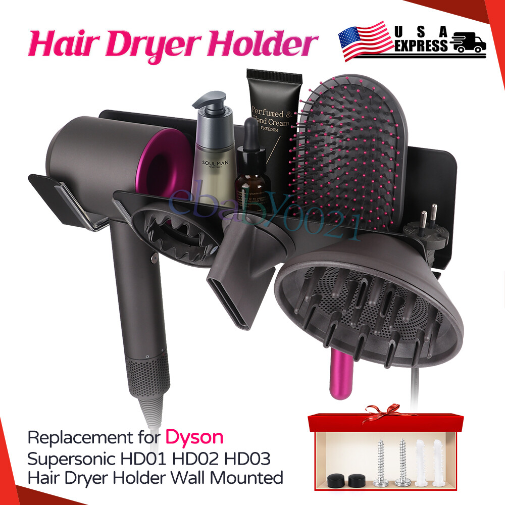Dyson Supersonic HD01 HD02 HD03 Hair Dryer Wall Mount Holder Replacement-image