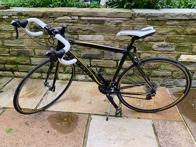 Carrera Zelos men's road bike, Black and yellow, 51cm Frame, very