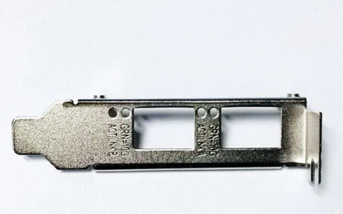 New Low Profile Bracket for Intel E10G42BTDA X520-DA2 E10G42BFSR X520-SR2