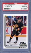 1992 Upper Deck Pavel Bure Rookie Report #362 PSA 10