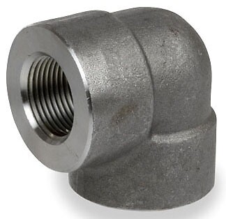 Smith-Cooper 1-1/2'' FPT X FPT Class 3000 Forged Steel 90D Elbow