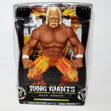 2006 JAKKS WWE RING GIANTS HULK HOGAN 14" POSEABLE ACTION FIGURE BOXED SEALED