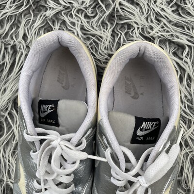 Nike Air Max 1 Apollo Lunar Pack Silver Size 14 308866-003  display picture 3