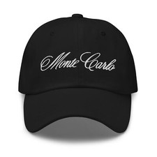 1971-1972 Monte Carlo Rear Script Emblem Classic Cars Dad Hat