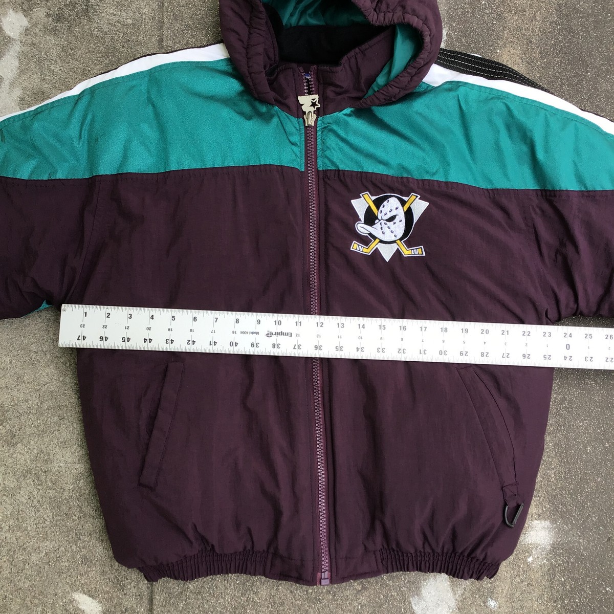 Mighty Ducks Starter ジャケットキヤップスターターセト Anaheim Ducks Mighty Ducks Starter Jacket - Size Large - Etsy