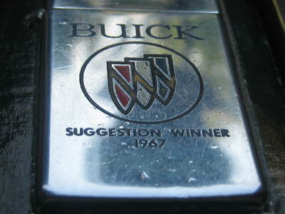 1966 Vintage USED BUICK Suggestion Winner 1967 ZIPPO Slim