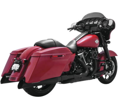 Vance & Hines Black Power Duals Performance Header Pipes System 46371