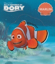 A7 - Promo Card Kinder ALLA RICERCA DI DORY - MARLIN - Disney Pixar