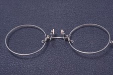   1 ANTIQUE PINCH PINCE NEZ READING NOSE GLASSES UNUSED SPECTACLES FRAMES ONLY