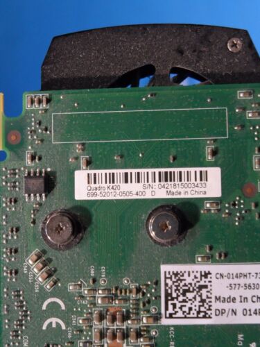 NVIDIA Quadro K420 1GB DDR3 PCIe Workstation Graphics Card - Picture 3 of 3