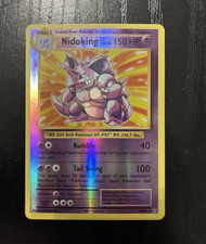 The Pokemon Company Nidoking 45/108 Evolutions Reverse Holo Rare 150HP TCG Eng