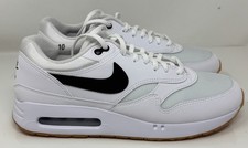Nike Air Max 1 '86 OG Golf White Black Gum Shoes FN0697-100 Men's Size 10 NO LID