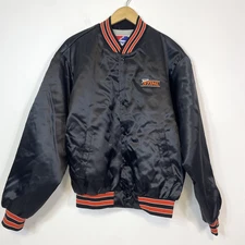 Swingster Team Stihl Polyester Vintage Jacket Coat Sz Large Vintage